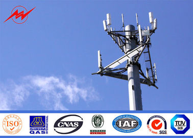 中国 132kv 30メートルの移動式伝達テレコミュニケーションのためのモノラル ポーランド人タワー サプライヤー