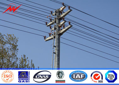 中国 熱いすくいは 132KV 送電線のための電力のポーランド人 8m の高さを galvnaized サプライヤー