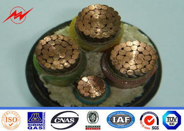 中国 0.3kv-35kv 絶縁される銅ケーブル PE.PVC/XLPE をワイヤーで縛る中型の電圧家 サプライヤー