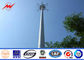132kv 30メートルの移動式伝達テレコミュニケーションのためのモノラル ポーランド人タワー サプライヤー